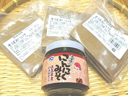 Amazon 蕎麦かっけ３個 約６人前 とにんにく味噌のセット 味の海翁堂 そば 通販