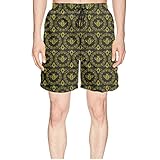 Custom Golden Bee in The Circle Printed Mens Guys