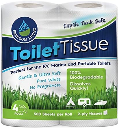 Freedom Living Septic Tank Safe Toilet 