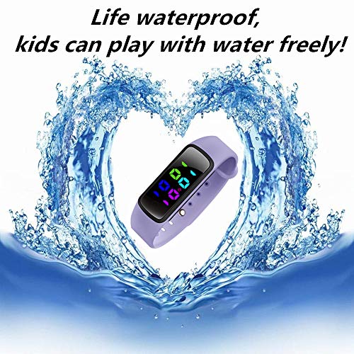 bopopo Potty Training Watch - Baby Reminder Water Resistant Timer - Potty Trainer for Girls & Boys - Kids & Toddler Training Toilet Watches - LED Screen,9 Songs Loops - Thumbnail 2