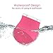Wowlily Facial Cleansing Brush,Advanced Cleansing System Face Brush for Exfoliating,Removing Blackhead, and Massaging(Rose)
