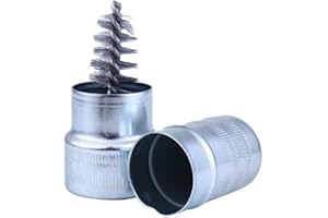 Helonge Car Battery Terminal Cleaner, 2 Pcs Battery Post Cleaner Tool Battery Terminal Wire Brush