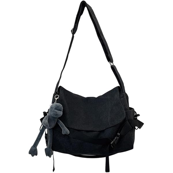 Men's Canvas Crossbody Bag Japanese Leisure Large Capacity Men's