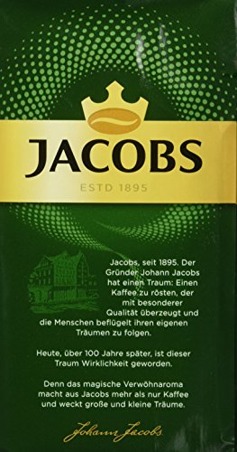 Jacobs Filterkaffee Krönung Entkoffeiniert gemahlener Kaffee, 500g – Bild 3