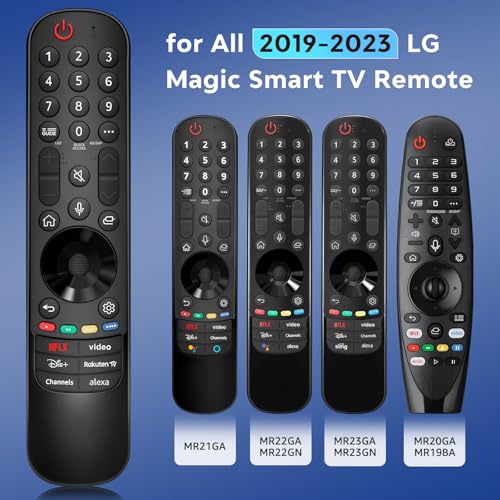LG TV Magic Voice Remote Control Replacement for Original MR20GA, MR21GA, MR22GA, MR23GA Remote Control, Compatible with LG Smart TV with Pointer and Voice Function