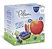 Plum Organics, Smoothie Mashups, Organic On-The-Go Squeeze Kids Snacks, Applesauce, Blueberry & Carrot, 3.17 Ounce Pouch (24 Total) Packaging May Vary
