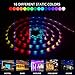 RGB LED Strip Lights - LED Light Strip 5M Waterproof 150LEDs 5050SMD Led Light Strips with Remote - LED Lights Strip Kit