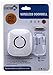 Fortress Security Store Wireless Doorbell Operating at 500-feet Range with Over 50 Chimes, No Batteries Required for Receiver, (White) by Fortress Security Store