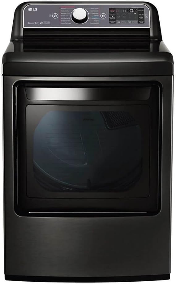 LG DLEX7600KE 27" Electric Dryer with 7.3 cu. ft. Capacity