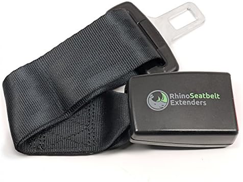 Rhino 8 inch flexible Seat Belt Extenders - For Cars Trucks &amp; Vans with a 7/8" buckle. Carries Rhino Fitment Guarantee