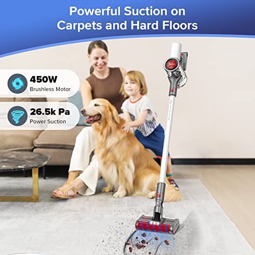 10 in 1 Cordless Vacuum Cleaner & LED Screen Redroad 26.5Kpa Powerful