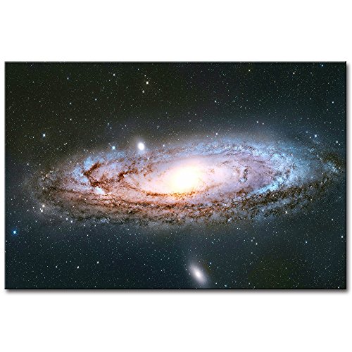 DVQ ART-Framed Andromeda Galaxy Canvas Print Painting Modern Special
Wall Art Picture for Living Room Decor Ready to Hang 1 PCS
(12x18inch(30x45cm))