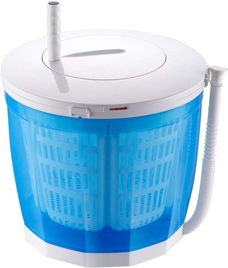 Specialty Laundry Machines, Small Compact Washing Machine,with Translucent Tub, Portable Mini Washing Machine