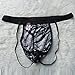 Chinatera Men's Sexy Leopard Lingerie T-Back G-String Thong Panties Open-ass(Grey)
