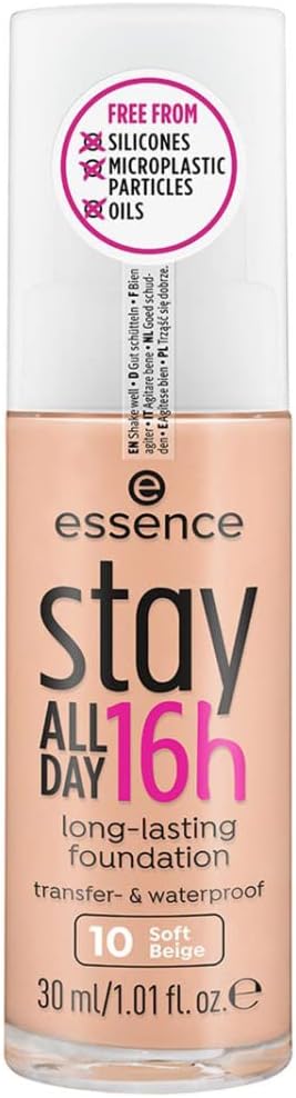 essence stay ALL DAY 16h Foundation Mattifying Long-lasting Medium-High