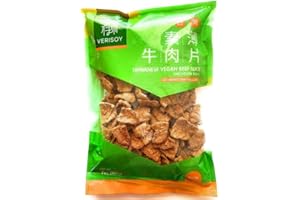 VERISOY Textured Vegetable Protein (TVP) Taiwanese Vegan Beef Slice - Premium Texturized Imitation Beef, 100% Vegan Meat Substitute Non-GMO, No MSG