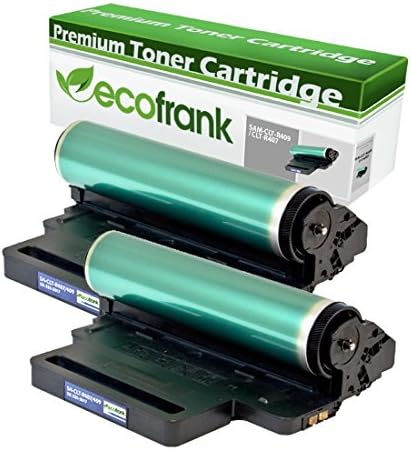 EcoFrank Compatible Drum Unit Replacement for Samsung CLT-R409 CLT-R407 (Cyan, Magenta, Yellow, 2-Pack)