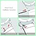 Fintie Galaxy Watch 46mm / Gear S3 Frontier Classic Band [Small], 22mm Milanese Loop Stainless Steel Replacement Smartwatch Bracelet Wrist Strap with [Unique Magnet Lock] for Women Men, Black