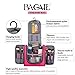 Bagail Toiletry Bag Men & Women For Makeup, Cosmetic, Shaving, Travel Accessories, Personal Items -Hotel, Car, Home, Bathroom, Airplane Hanging Toiletries Kit Makeup Organizer Fushcia