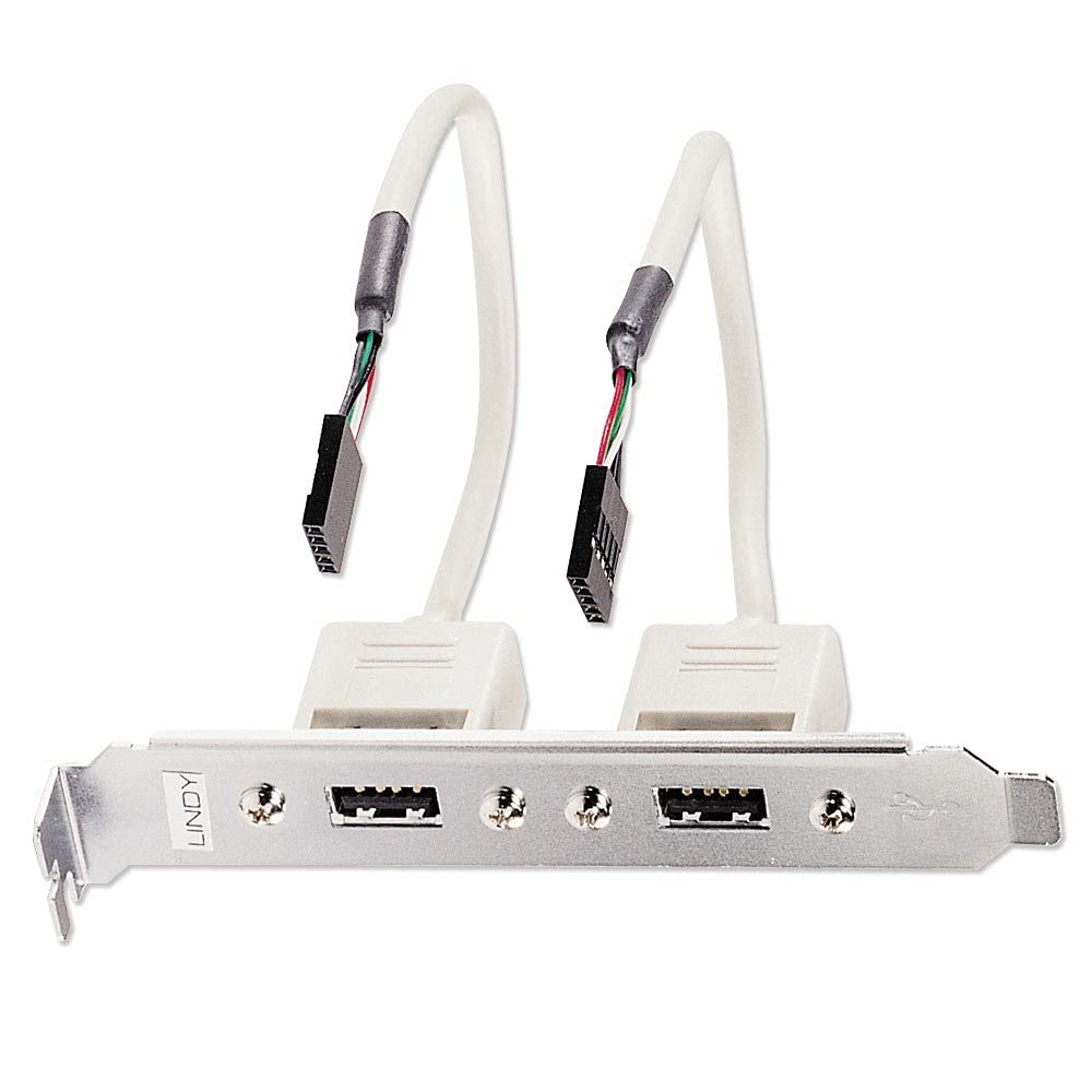 LINDY 2 Port USB PC Back Plate