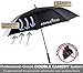 Athletico 68 inch Automatic Open Golf Umbrella - Extra Large Double Canopy Umbrella is Windproof and Waterproof - Features Ergonomic Rubber Handle