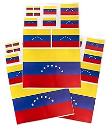 EUIOSFDC Decal in Multiple Sizes Venezuela Flag