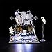 Vonado Light Kit for 10266 NASA Apollo 11 Lunar Lander Building Blocks, Creative Building Brick Model Light Set for Gift, Building Block Toy Light Kit for Party Birthday and Holiday(Lights Only)