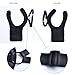 Jhua Anti-thief Hidden Security Bag Underarm Shoulder Armpit Bag Holster Portable Backpack for Phone/ Money/ Passport Tactical Bag Multi-purpose Concealed Pack for Travel/ Outdoors