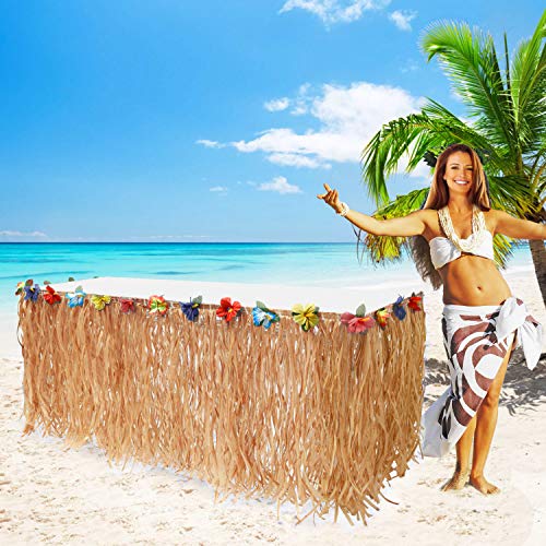 1 Hawaiian+Rectangle+Decorations+Supplies+Tropical