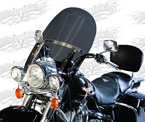 Dark 18 in. Windshield Harley Road King