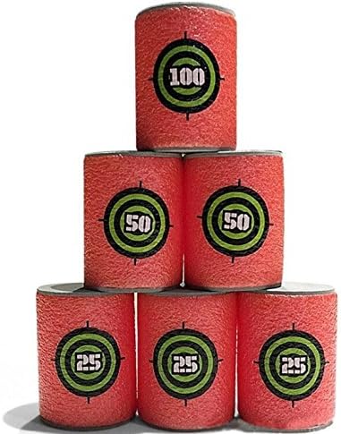 12pcs Set Foam Can Targets for Shooting Practice Nerf Gun Games by Tactical Play