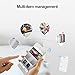 SwiftFinder Smart Luggage Tag, Bluetooth Smart Tracker and Phone Finder with 4-Year Battery Life, Finder and Locator with Baggage-Arrival-Notification with Free App Support for iPhone, Android Phone