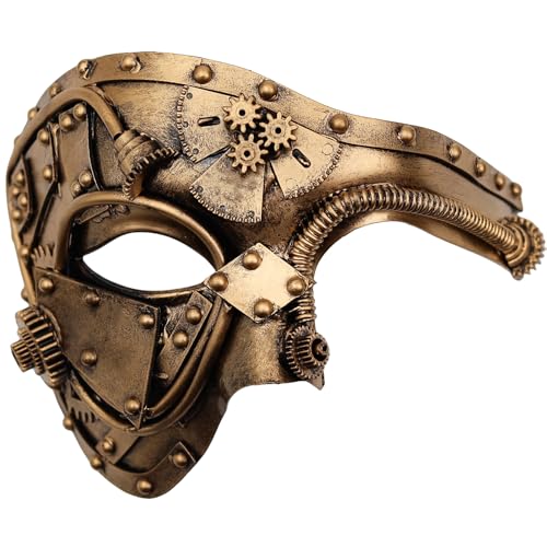 Gold Punk Mask