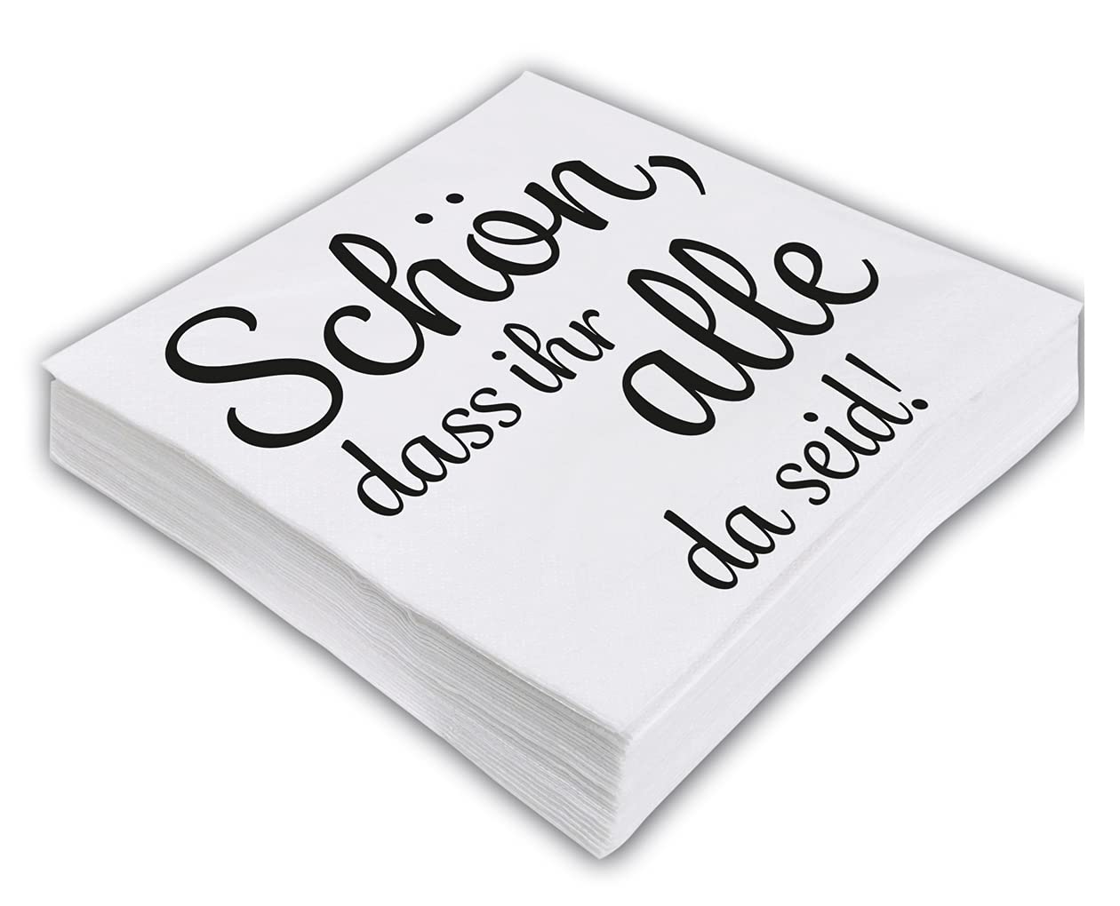 Cepewa Paper Napkins Although We are Together, 2pcs