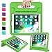 AVAWO Kids Case for New iPad 9.7 2017 & 2018 Release - Light Weight Shock Proof Convertible Handle Stand Friendly Kids Case for iPad 9.7-inch 2017 & 2018 Previous Gen (iPad 5th & 6th Gen) - Green primary