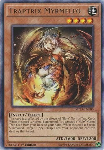 Yu-Gi-Oh! - Traptrix Myrmeleo (MP14-EN086) - Mega Pack 2014 - 1st Edition - Rare