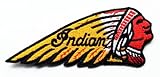 Indian Motorcycles Patches 11x4.5 Cm Sew/iron on Patch to Cloth, Jacket, Jean, Cap, T-shirt and Etc.