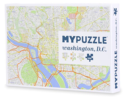 MyPuzzle Washington, D.C. - 1000 piece jigsaw puzzle by Geotoys