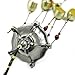 yazi Pentágono Pavilion dinero dibujo Wind Chimes 5 campanas casa jardín Feng Shui Decoración