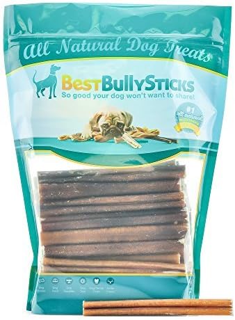 6-inch Supreme Bully Sticks by Best Bully Sticks All Natural Dog Treats by Best Bully Sticks
