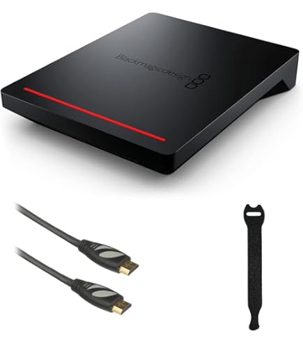 Amazon.com: Blackmagic Design Web Presenter HD Bundle with Power