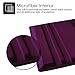 Fintie Purple iPad Mini 3/2/1 Case - 360 Rotating Stand - Auto Sleep/Wake - Shockproof - Everyday Use, Travel, Protective Case