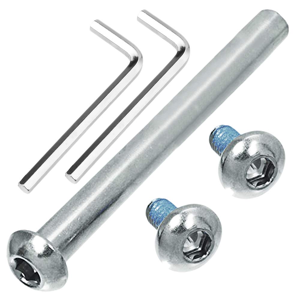 M8x82mm/3.23" Axles Screws for 2-3-4-Wheel Kid Scoote Replacement Micro Mini Foldable Kick Scooter Kids Scooters Axles Repair — image 1