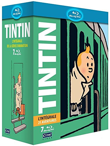 Tintin : l'intégrale de l'animation - 21 aventures - Blu-ray
