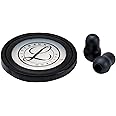 3M 40011 Littmann - Kit de piezas de repuesto para estetoscopio, cardiología maestra, color negro