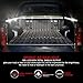 Leeleberd Truck Bed Lights Strip, 2PCS 60'' LED Cargo Waterproof Led Light 12V Truck Kit With On-Off Switch Fuse 2-Way Splitter Cable for Jeep Pickup Truck RV SUV (White)