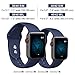 Kaome Compatible with Apple Watch Band 44mm 42mm,Soft Strap Sport Band for iWatch Apple Watch Series 4, Series 3, Series 2, and Series 1(M/L,10 Pack)