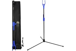 YLS Archery Bow Stand Recurve Bow Compound Bow Stand Rack Holder Legs 18.9" Height