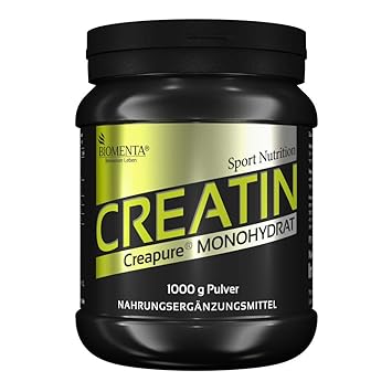 BIOMENTA CREATIN (Creapure) | 1000g Kreatin Pulver | Deutsche Qualität | VEGAN | Für den Kraftsport als Muskelaufbau Pulver |