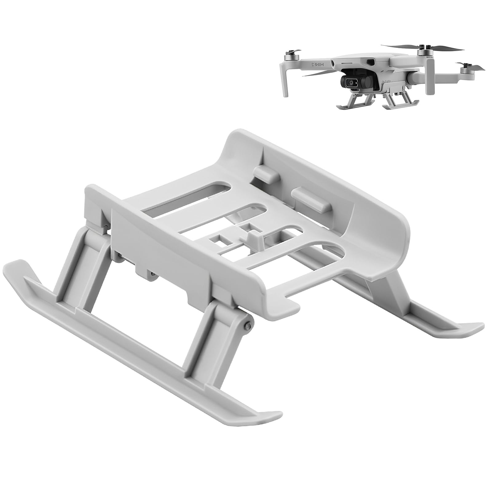 DJI Landing Gear Extensions Leg for Mini 4K/2 SE Foldable Drone - Propeller Holder Guards, Quick Release Height Extended Leg for Mavic Mini Drone Accessory